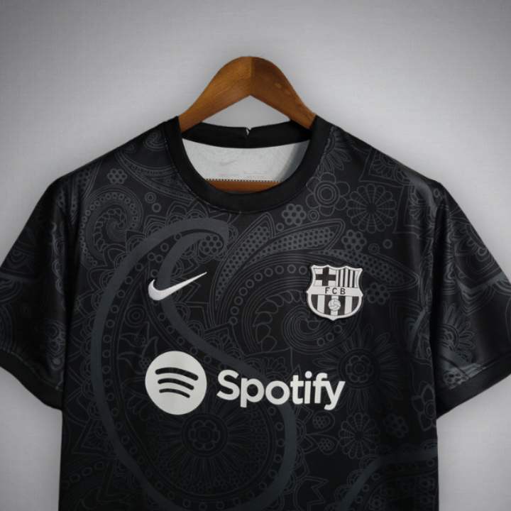 24/25 FC Barcelona “Noir Fleur” Premium Kit ( black rose )