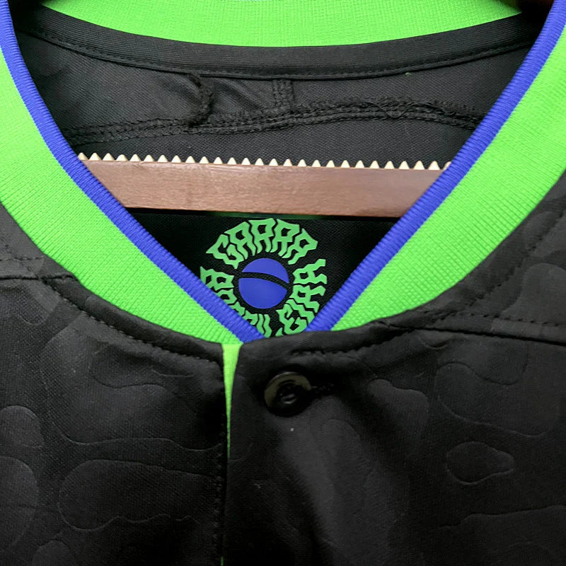 Brazil Black kit Leopard print 2024