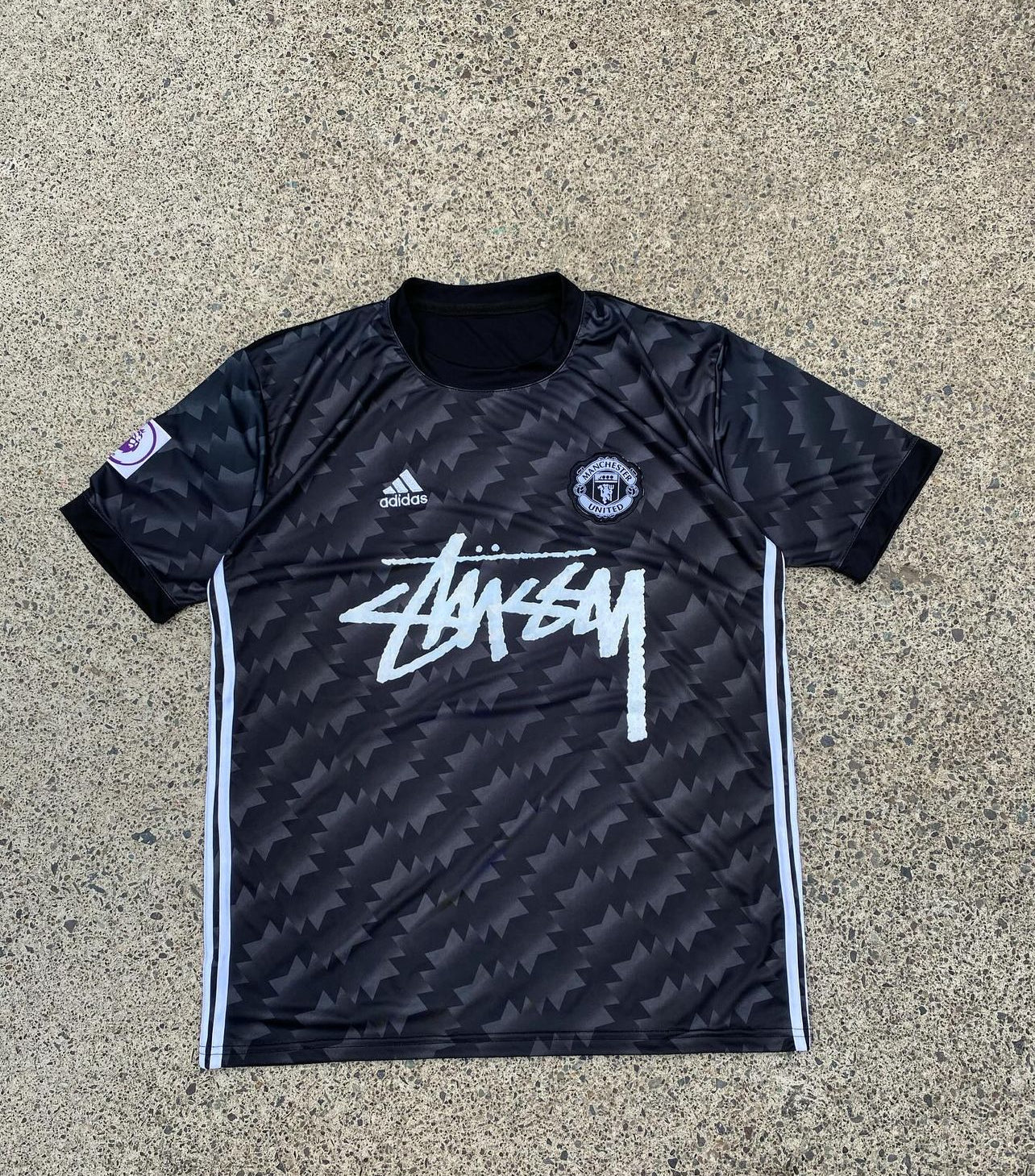 Manchester united x STUSSY LIMITED VERSION Black kit