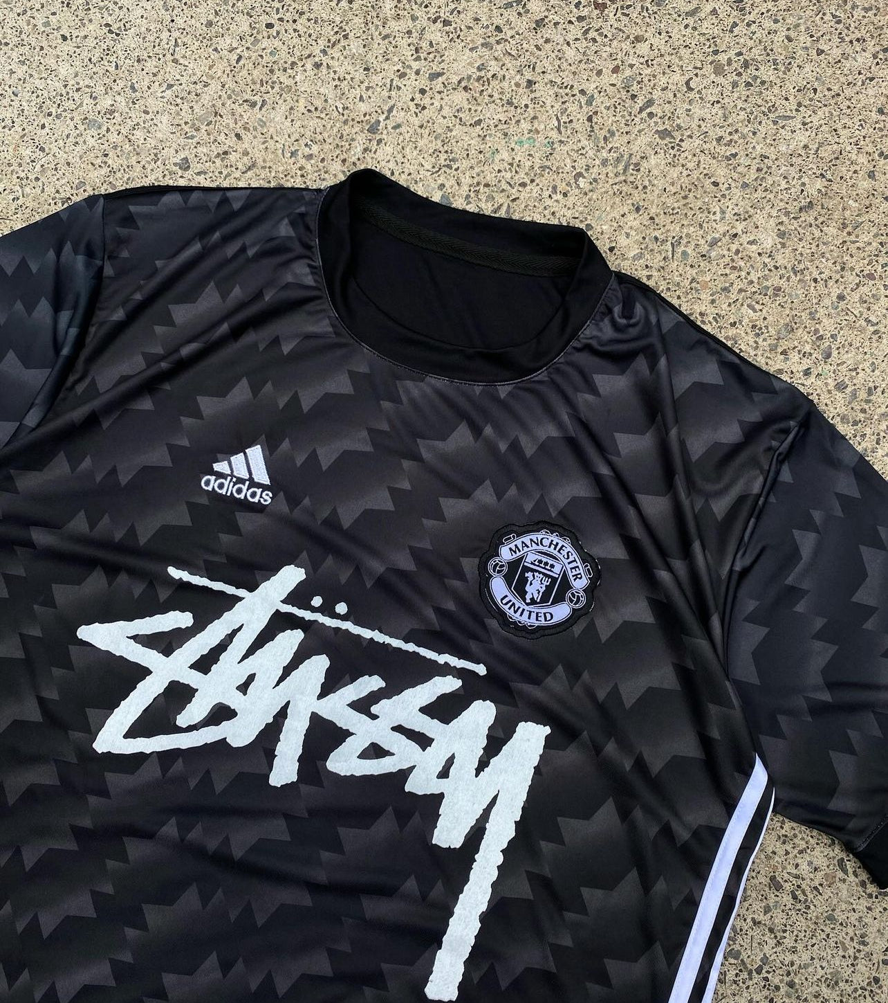 Manchester united x STUSSY LIMITED VERSION Black kit
