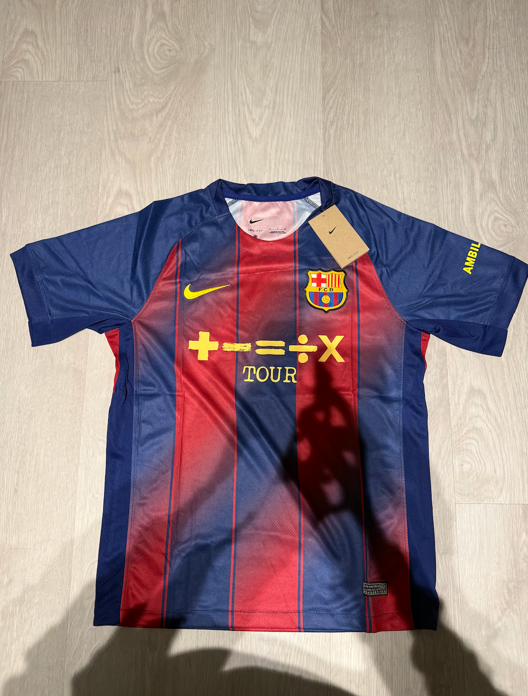 FC Barcelona Ed Sheeran Jersey