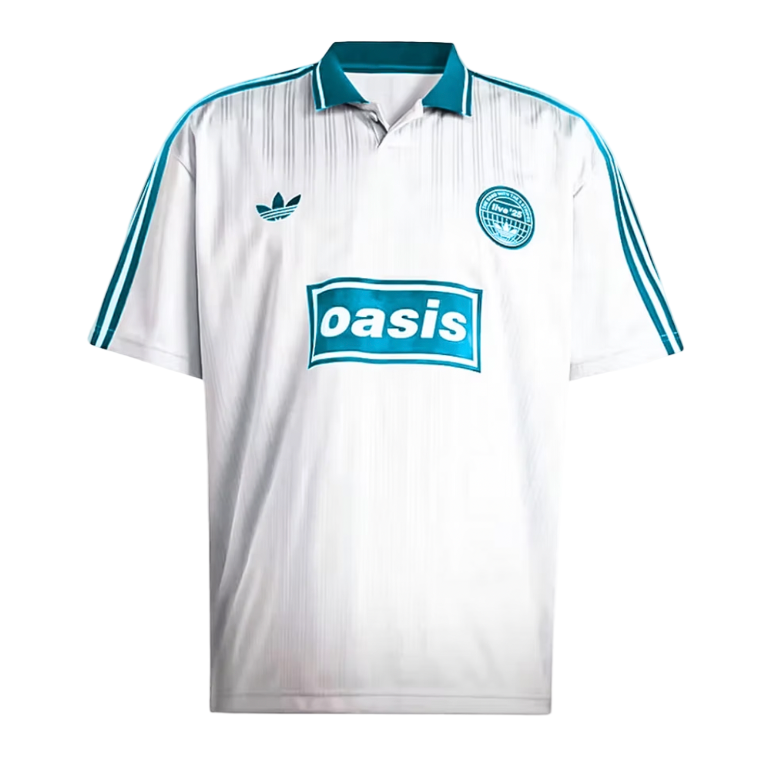 Oasis x Adidas Jersey White and Light Blue