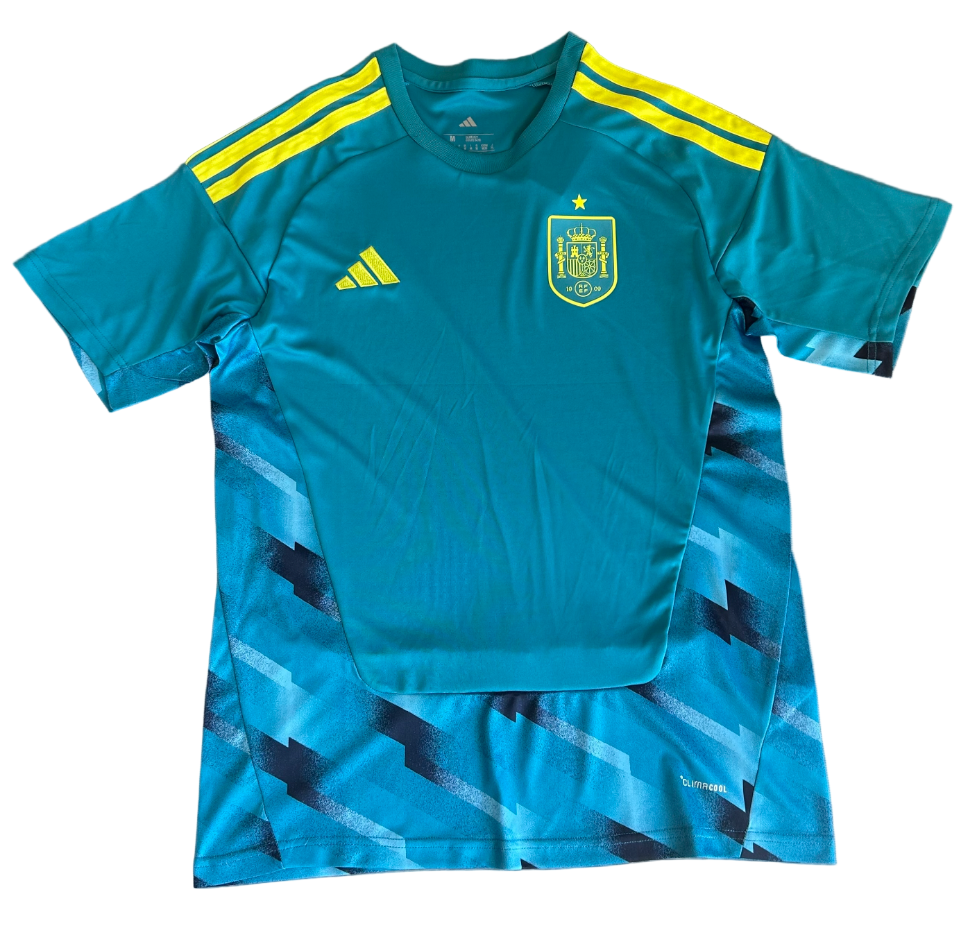 Spain 2026 World Cup goalkeeper jersey light blue