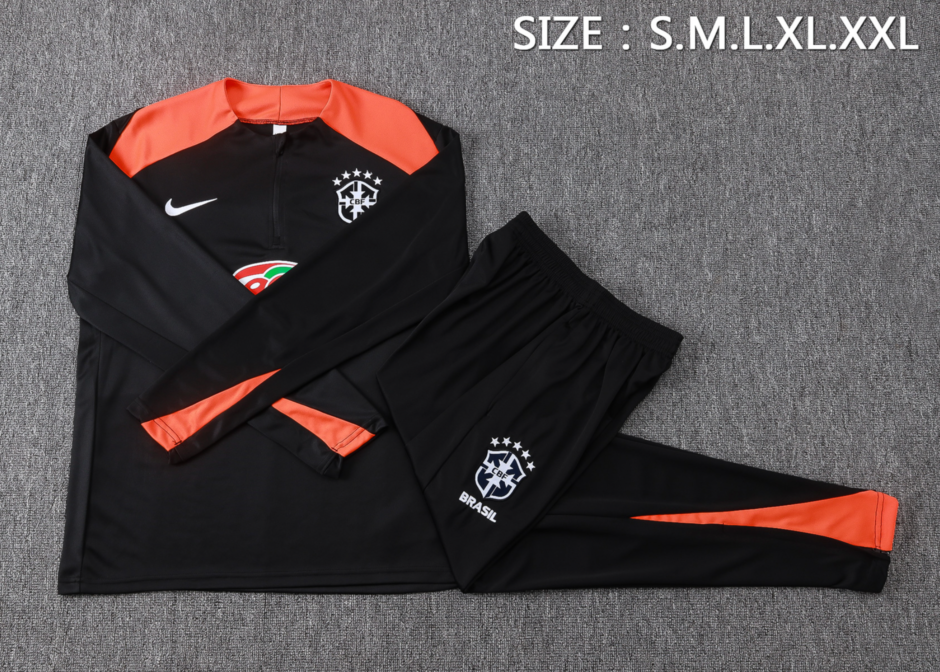 Brazil 2027 Black Tracksuit Guarana