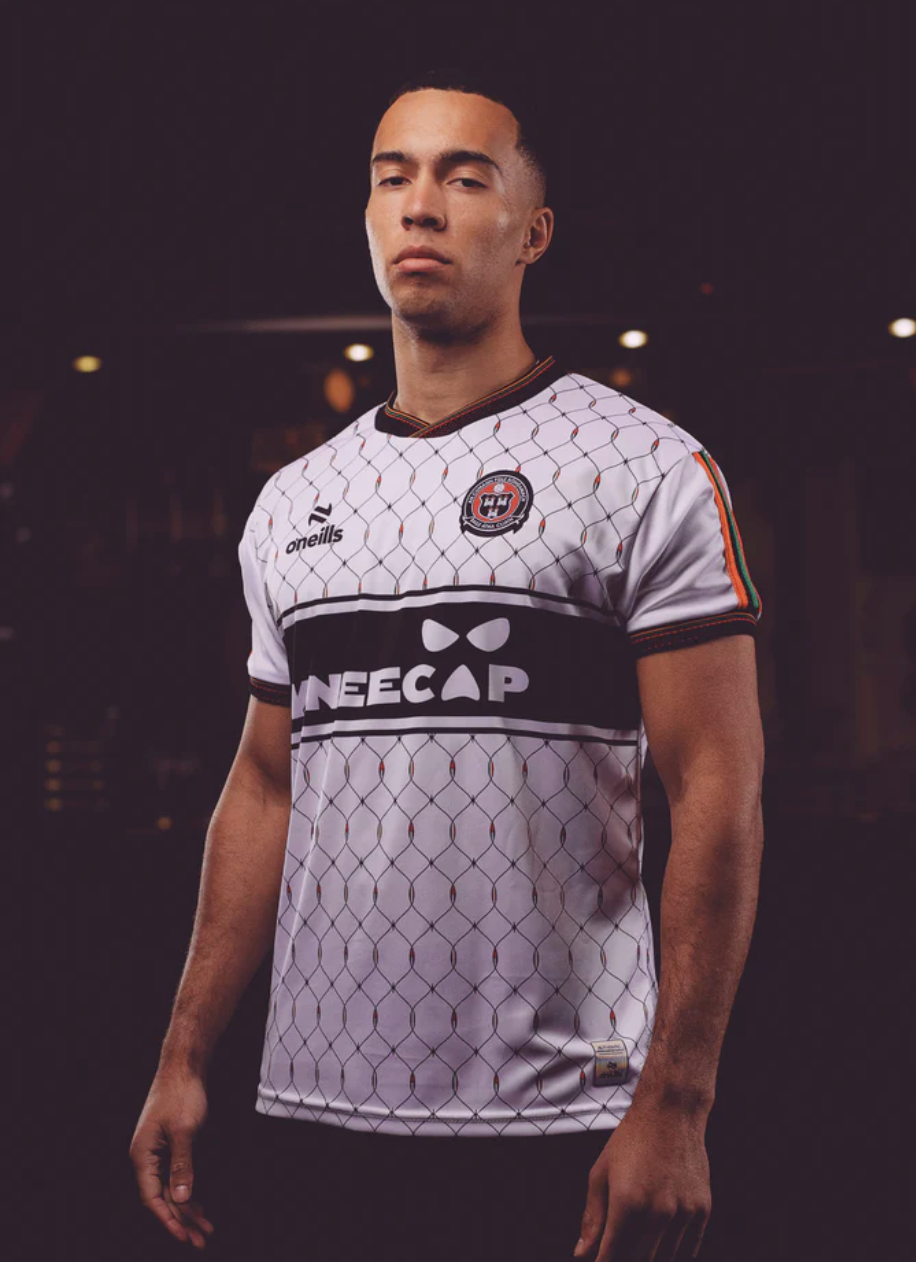 Bohemian FC x Kneecap 2026 Away Jersey – Palestine Support Edition