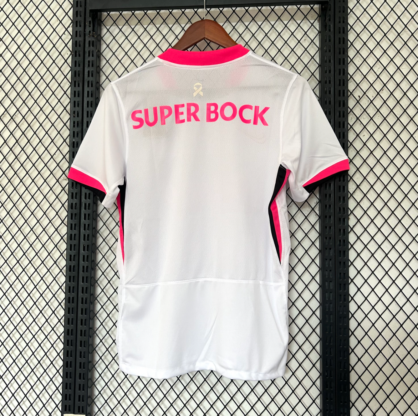 Sporting Lisbon 2026 White and Pink Jersey