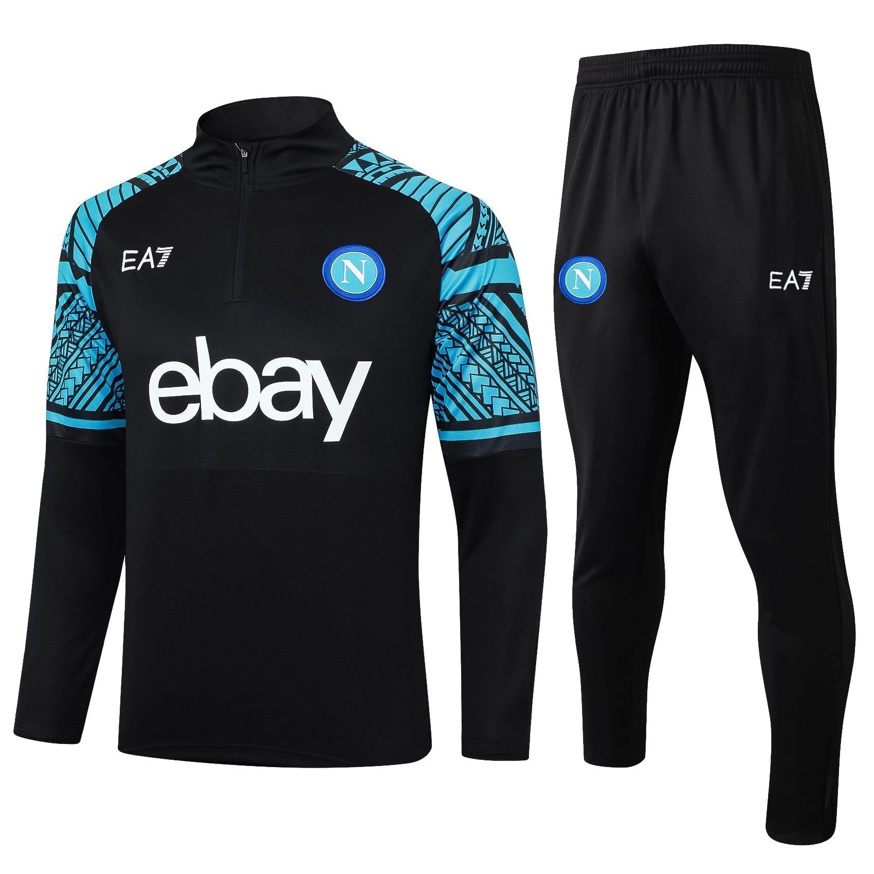 Napoli 23-24 Black Tracksuit