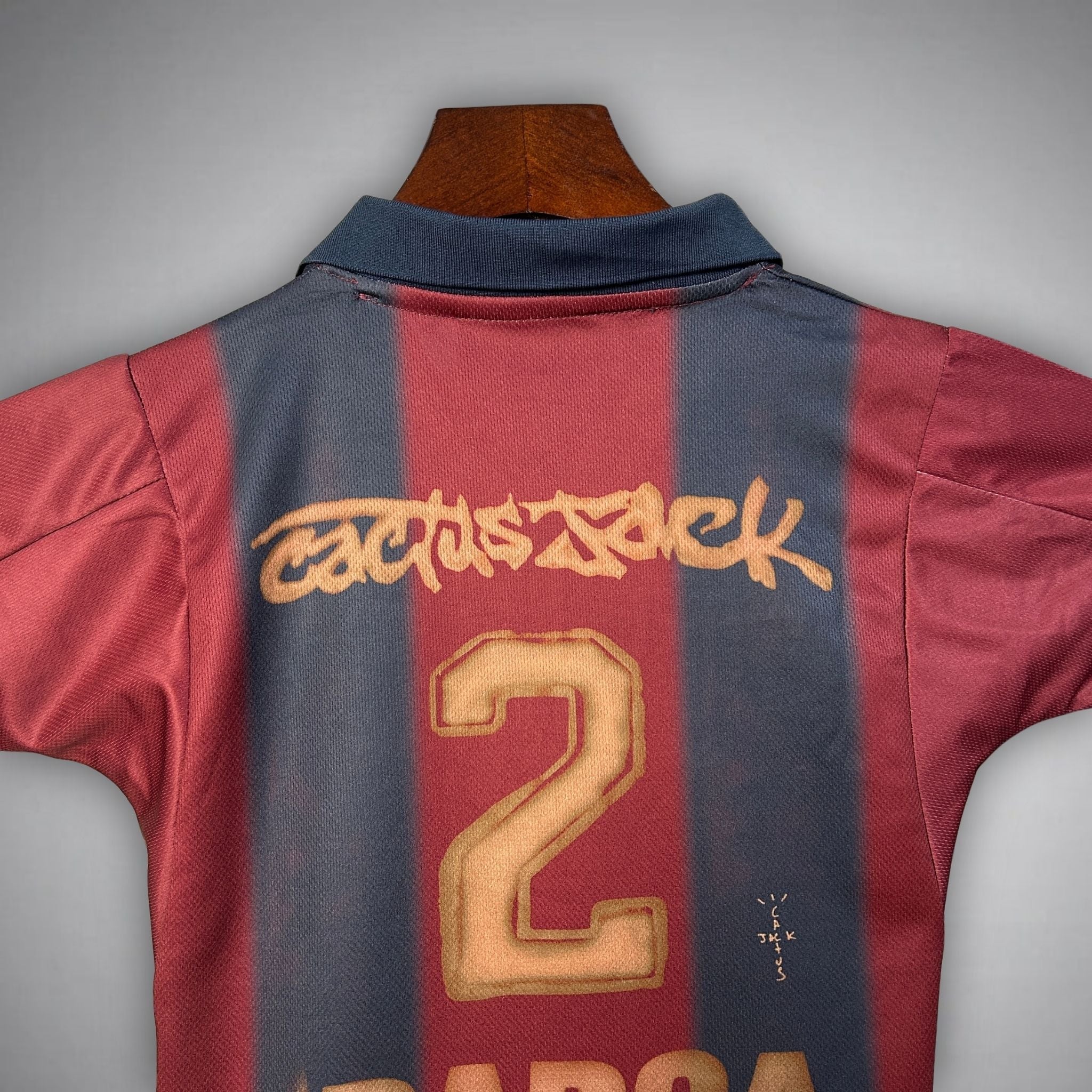 Barca Travis scott kids jersey