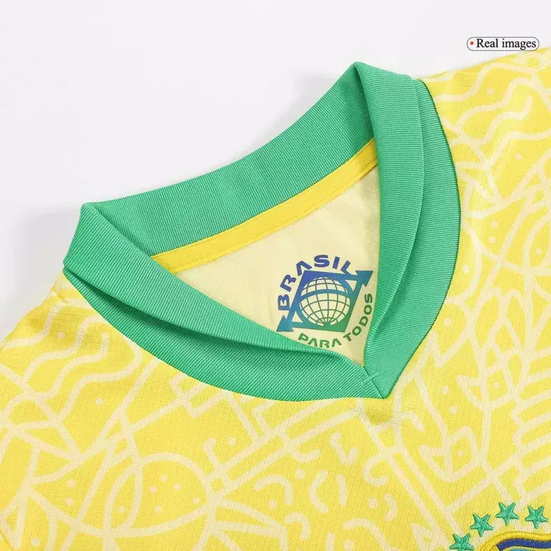 Brazil Home Jersey 24/25 – Kids