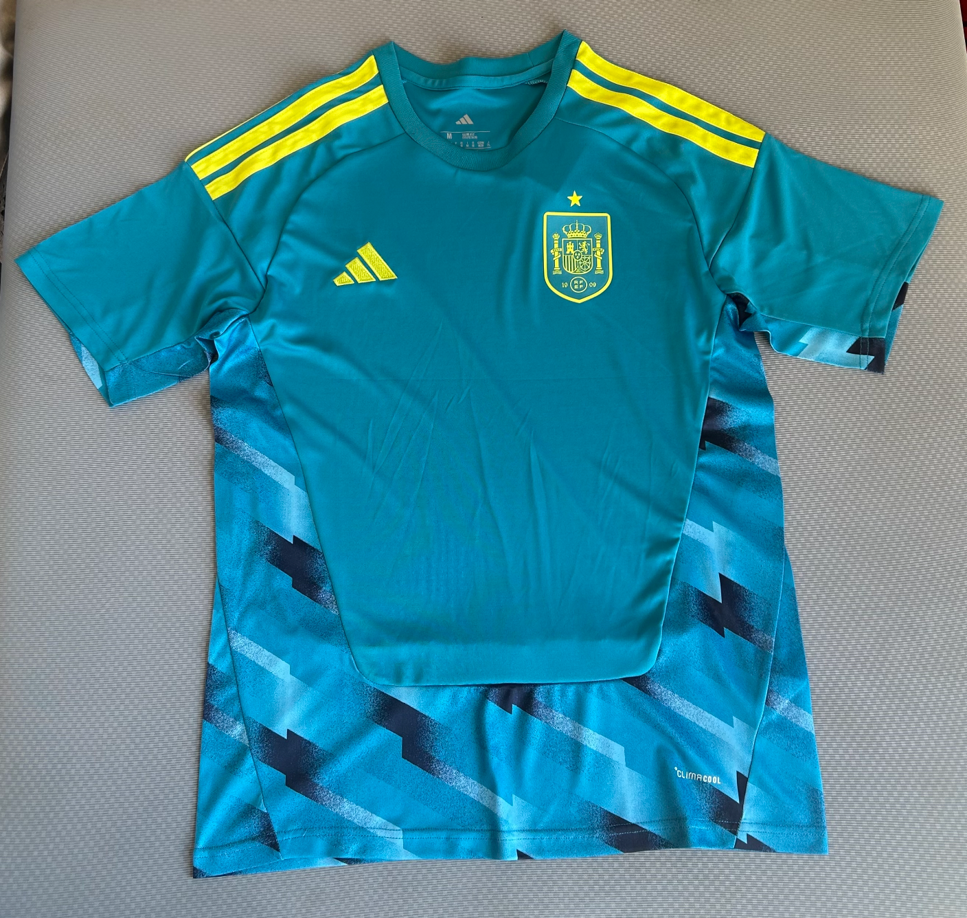 Spain 2026 World Cup goalkeeper jersey light blue